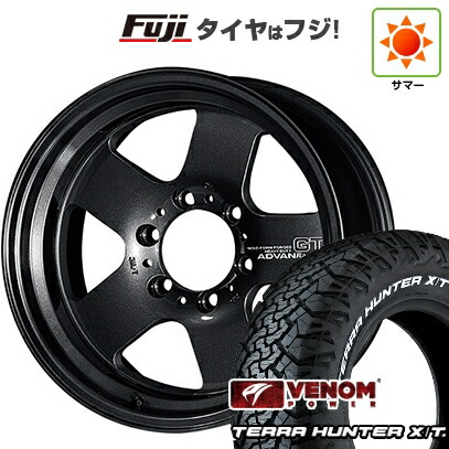 【新品】プラド/ハイラックス 夏タイヤ ホイール4本セット 265/65R17 ヴェノムパワー テラハンターX/T2 RWL(限定) ヨコハマ アドバンレーシング GT ヘビーデューティー 8J 17インチ(送料無料)