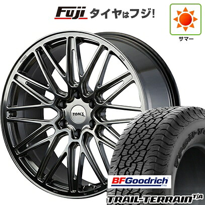 【新品】ランクル250/ランクル300 夏タイヤ ホイール4本セット 285/45R22 BFグッドリッチ トレールテレーンT/A RBL TOMS トムス(トヨタ車専用) TWF06【限定】 10J 22インチ(送料無料)