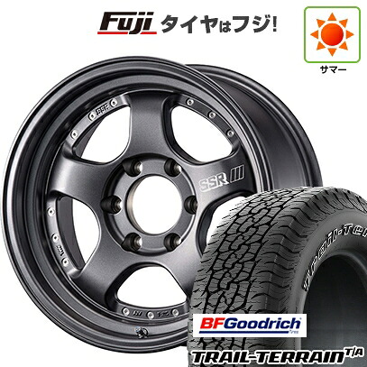【新品】プラド/ハイラックス 夏タイヤ ホイール4本セット 265/65R17 BFグッドリッチ トレールテレーンT/A ORWL SSR ディバイド SP1 トレイル【限定】 8.5J 17インチ(送料無料)｜フジ スペシャルセレクション