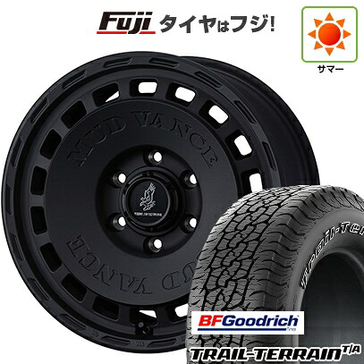 【新品】プラド/ハイラックス 夏タイヤ ホイール4本セット 265/65R17 BFグッドリッチ トレールテレーンT/A ORWL WEDS ウェッズアドベンチャー マッドヴァンス DX 8J 17インチ(送料無料)｜フジ スペシャルセレクション
