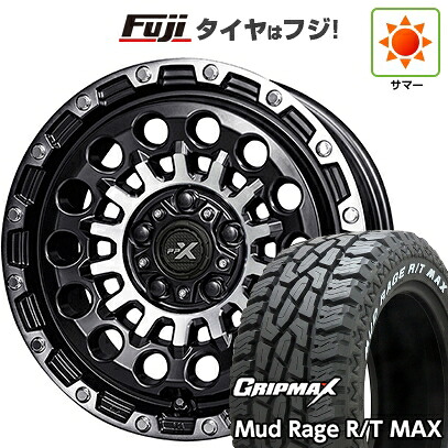 【新品】ジムニー 夏タイヤ ホイール4本セット 185/85R16 グリップマックス マッドレイジR/T MAX RWL(限定2024年製) 共豊 PPX GX14 5.5J 16インチ(送料無料)