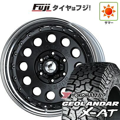 【新品】ランクル250/ランクル300 夏タイヤ ホイール4本セット 265/65R18 122/119Q ヨコハマ ジオランダー X-AT G016 RBL スーパースター ロディオドライブ LDD-1 9J 18インチ(送料無料)|フジ スペシャルセレクション