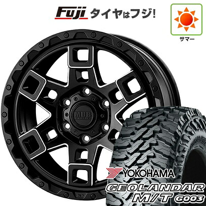 【新品】ランクル300 夏タイヤ ホイール4本セット 285/65R18 ヨコハマ ジオランダー M/T G003 インターミラノ MUD BAHN XR-450T 8.5J 18インチ(送料無料)｜フジ スペシャルセレクション