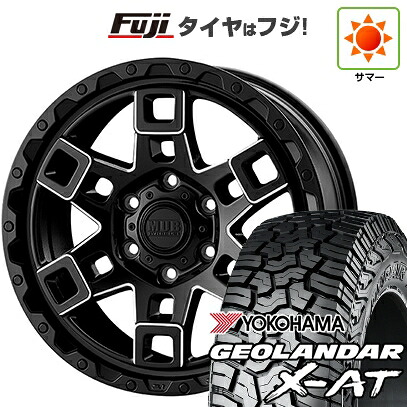 【新品】ランクル250/ランクル300 夏タイヤ ホイール4本セット 265/65R18 122/119Q ヨコハマ ジオランダー X-AT G016 RBL インターミラノ MUD BAHN XR-450T 8.5J 18インチ(送料無料)|フジ スペシャルセレクション