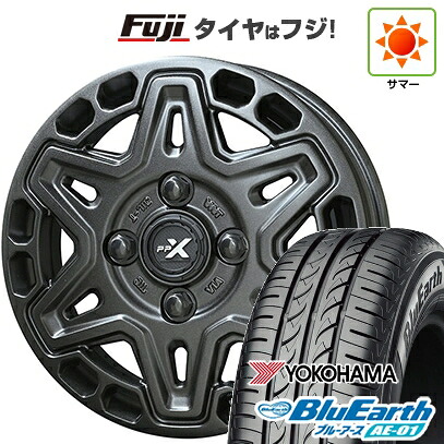 【新品 軽自動車】 夏タイヤ ホイール4本セット 165/55R14 ヨコハマ ブルーアース AE-01 共豊 PPX MK6 4.5J 14インチ(送料無料)