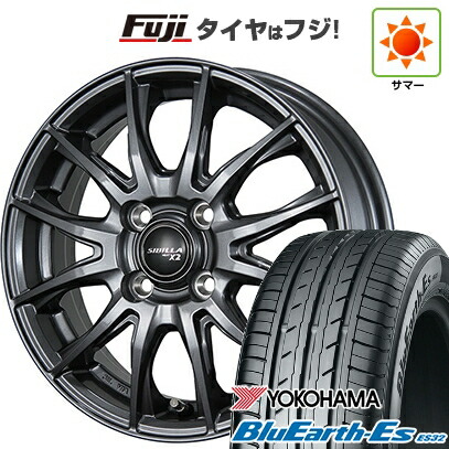 【新品 軽自動車】ソリオ ハスラー 夏タイヤ ホイール4本セット 165/70R14 ヨコハマ ブルーアース ES32 トピー シビラ NEXT X2 4.5J 14インチ(送料無料)|フジ スペシャルセレクション