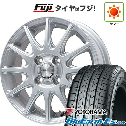 【新品】ライズ/ロッキー（ガソリン） 夏タイヤ ホイール4本セット 195/65R16 ヨコハマ ブルーアース ES32 ビッグウエイ BWスポーツ S-120 メタルシルバー 6J 16インチ(送料無料)