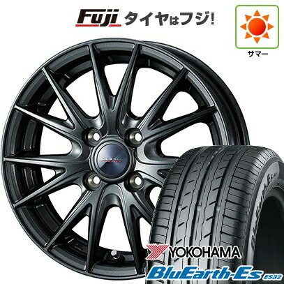 【新品 軽自動車】エブリイワゴン 夏タイヤ ホイール4本セット 165/60R14 ヨコハマ ブルーアース ES32 WEDS ウェッズ ヴェルバ スポルトII 4.5J 14インチ(送料無料) 77,000円