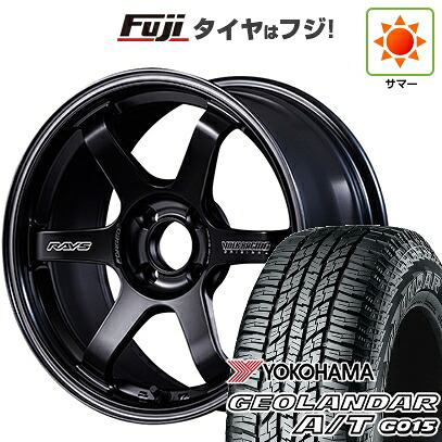 【新品 軽自動車】ハスラー デリカミニ(4WD) 夏タイヤ ホイール4本セット 165/60R15 ヨコハマ ジオランダー A/T G015 RBL RAYS レイズ ボルクレーシング TE37 ソニック Black Shadow LTD. 5.5J 15インチ(送料無料)