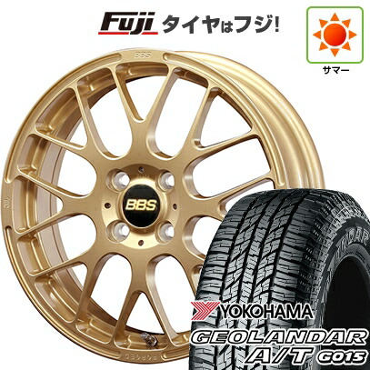 【新品 軽自動車】ハスラー デリカミニ(4WD) 夏タイヤ ホイール4本セット 165/60R15 ヨコハマ ジオランダー A/T G015 RBL BBS JAPAN RP 5.5J 15インチ(送料無料)