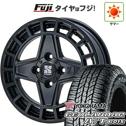 【新品 軽自動車】N-BOX タント スペーシア 夏タイヤ ホイール4本セット 165/55R15 ヨコハマ ジオランダー A/T G015 RBL MLJ エクストリームJ クアッド 4.5J 15インチ(送料無料)