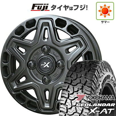 【新品 軽自動車】ハスラー デリカミニ(4WD) 夏タイヤ ホイール4本セット 165/60R15 ヨコハマ ジオランダー X-AT G016 RBL 共豊 PPX MK6 4.5J 15インチ(送料無料)