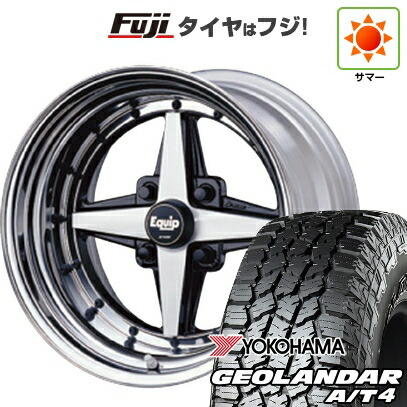 【新品 軽自動車】N-BOX タント スペーシア 夏タイヤ ホイール4本セット 155/65R14 ヨコハマ ジオランダー A/T4 G018 RBL WORK ワーク エクイップ 01 5J 14インチ(送料無料)|フジ スペシャルセレクション