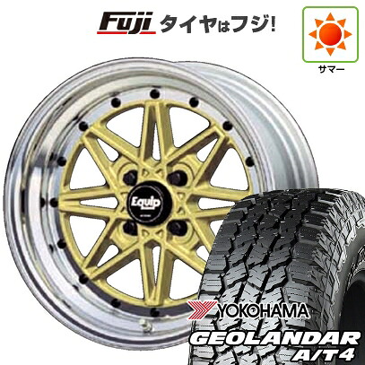 【新品 軽自動車】N-BOX タント スペーシア 夏タイヤ ホイール4本セット 155/65R14 ヨコハマ ジオランダー A/T4 G018 RBL WORK ワーク エクイップ 03 5J 14インチ(送料無料)
