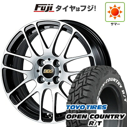 【新品 軽自動車】タフト ソリオ 夏タイヤ ホイール4本セット 165/65R15 トーヨー オープンカントリー R/T RWL/RBL BBS JAPAN RE-L2 ブラックダイヤカット 4.5J 15インチ(送料無料)|フジ スペシャルセレクション