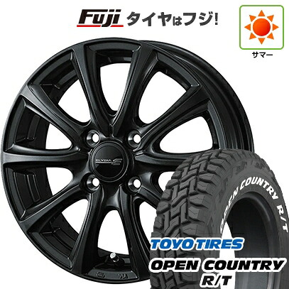 【新品 軽自動車】タフト ソリオ 夏タイヤ ホイール4本セット 165/65R15 トーヨー オープンカントリー R/T RWL/RBL WEDS ウェッズ エリシア 4.5J 15インチ(送料無料)