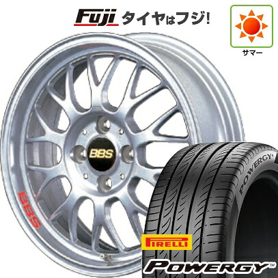 【新品国産車用4穴100】 夏タイヤ ホイール4本セット 175/65R15 ピレリ パワジー BBS JAPAN RG-F 6J 15インチ(送料無料)｜フジ スペシャルセレクション