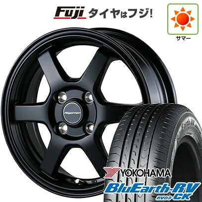 【パンク保証付き】【新品 軽自動車】 夏タイヤ ホイール4本セット 145/80R13 ヨコハマ ブルーアース RV-03CK アルジェノン フェニーチェ RX-5 4J 13インチ(送料無料)