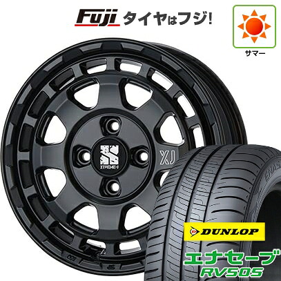 【新品 軽自動車】ハスラー 夏タイヤ ホイール4本セット 165/65R14 ダンロップ エナセーブ RV505 MLJ エクストリームJ サバンザ 4.5J 14インチ(送料無料)|フジ スペシャルセレクション