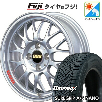 【新品 軽自動車】タフト ソリオ オールシーズンタイヤ ホイール4本セット 165/65R15 グリップマックス シュアグリップ オールシーズン ナノ(限定) BBS JAPAN RG-F 5.5J 15インチ(送料無料)