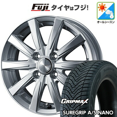 【新品】ライズ/ロッキー（ガソリン） オールシーズンタイヤ ホイール4本セット 195/65R16 グリップマックス シュアグリップ オールシーズン ナノ(限定) WEDS ウェッズ ジョーカー スピリッツ 6J 16インチ(送料無料)｜フジ スペシャルセレクション