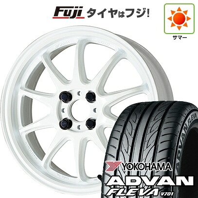 【新品 軽自動車】エブリイワゴン 夏タイヤ ホイール4本セット 165/50R15 ヨコハマ アドバン フレバV701 WORK ワーク エモーション ZR10 5J 15インチ(送料無料)｜フジ スペシャルセレクション