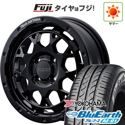 【新品 軽自動車】ハスラー デリカミニ(4WD) 夏タイヤ ホイール4本セット 165/60R15 ヨコハマ ブルーアース AE-01 RAYS レイズ デイトナ M9+ 5J 15インチ(送料無料)