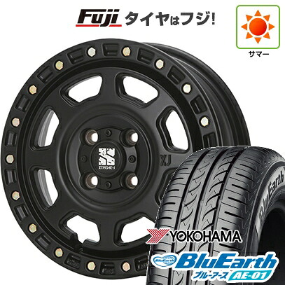 【新品 軽自動車】アトレーワゴン 夏タイヤ ホイール4本セット 165/65R13 ヨコハマ ブルーアース AE-01 MLJ エクストリームJ XJ07 4J 13インチ(送料無料)