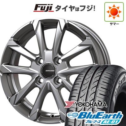 【新品 軽自動車】アトレーワゴン 夏タイヤ ホイール4本セット 165/65R13 ヨコハマ ブルーアース AE-01 コーセイ クレイシズ GC36F 4J 13インチ(送料無料)｜フジ スペシャルセレクション
