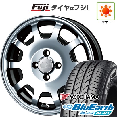 【新品 軽自動車】タフト ソリオ 夏タイヤ ホイール4本セット 165/65R15 ヨコハマ ブルーアース AE-01 ENKEI エンケイ all オールフォーKCR 5J 15インチ(送料無料)|フジ スペシャルセレクション
