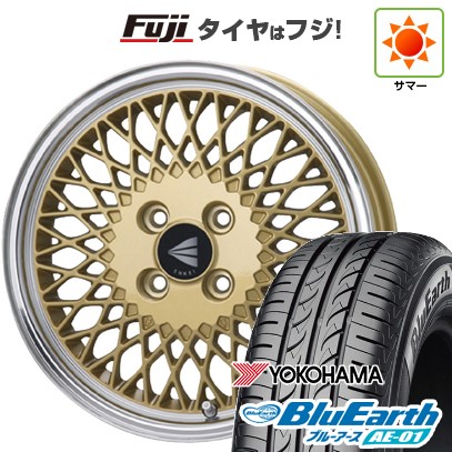 【新品 軽自動車】ハスラー デリカミニ(4WD) 夏タイヤ ホイール4本セット 165/60R15 ヨコハマ ブルーアース AE-01 ENKEI エンケイ Neo Classic ENKEI 92 5J 15インチ(送料無料)