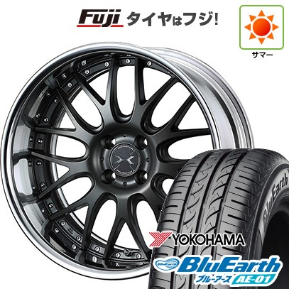 【新品】クロスビー/イグニス 夏タイヤ ホイール4本セット 175/60R16 ヨコハマ ブルーアース AE-01 WEDS ウェッズ マーベリック 709M 6J 16インチ(送料無料)