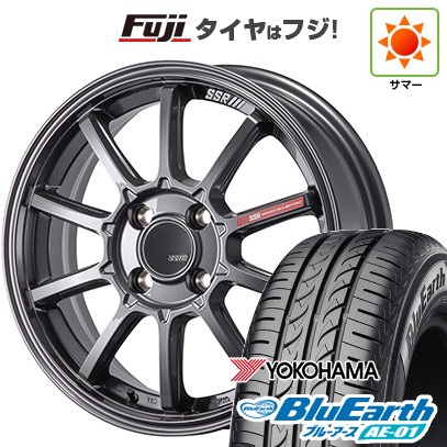 【新品 軽自動車】タフト ソリオ 夏タイヤ ホイール4本セット 165/65R15 ヨコハマ ブルーアース AE-01 SSR GT GTV05 5J 15インチ(送料無料)|フジ スペシャルセレクション