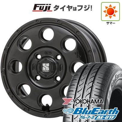 【新品 軽自動車】ソリオ ハスラー 夏タイヤ ホイール4本セット 165/70R14 ヨコハマ ブルーアース AE-01F MLJ エクストリームJ KK03 4.5J 14インチ(送料無料) 53,700円