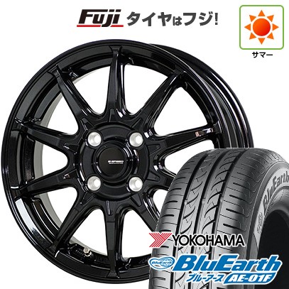【新品国産車用5穴114.3】 夏タイヤ ホイール4本セット 205/55R16 ヨコハマ ブルーアース AE-01F ホットスタッフ ジースピード G-05 6.5J 16インチ(送料無料)｜フジ スペシャルセレクション