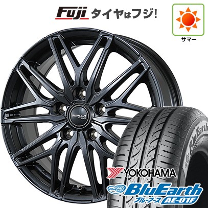【新品国産車用5穴114.3】 夏タイヤ ホイール4本セット 195/60R16 ヨコハマ ブルーアース AE-01F トピー シビラ NEXT W45 6.5J 16インチ(送料無料)|フジ スペシャルセレクション