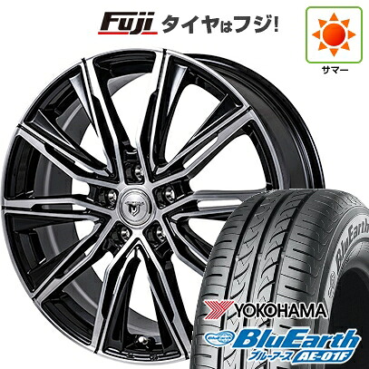 【新品国産車用5穴114.3】 夏タイヤ ホイール4本セット 205/60R16 ヨコハマ ブルーアース AE-01F モンツァ JPスタイル MJ-X 6.5J 16インチ(送料無料)|フジ スペシャルセレクション