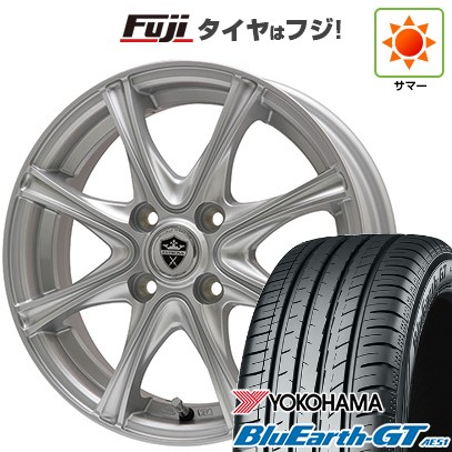 【新品】C28系セレナ 夏タイヤ ホイール4本セット 205/65R16 ヨコハマ ブルーアース GT AE51 エルベ エステローザ MZV シルバー 6J 16インチ(送料無料)