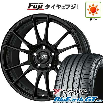 【新品国産車用5穴114.3】 夏タイヤ ホイール4本セット 225/45R18 ヨコハマ ブルーアース GT AE51 OZ ウルトラレッジェーラ 7.5J 18インチ(送料無料)｜フジ スペシャルセレクション