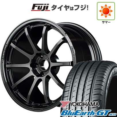 【新品国産車用5穴114.3】 夏タイヤ ホイール4本セット 225/50R18 ヨコハマ ブルーアース GT AE51 RAYS レイズ グラムライツ 57NR 7.5J 18インチ(送料無料)|フジ スペシャルセレクション