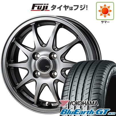 【新品国産車用4穴100】 夏タイヤ ホイール4本セット 185/65R14 ヨコハマ ブルーアース GT AE51 モンツァ ZACK JP-202 5.5J 14インチ(送料無料)