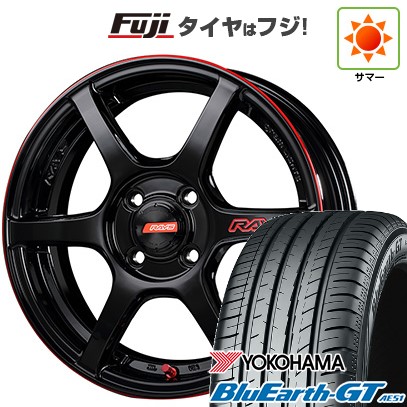【新品】クロスビー/イグニス 夏タイヤ ホイール4本セット 175/60R16 ヨコハマ ブルーアース GT AE51 RAYS レイズ グラムライツ 57C6 TIME ATTACK EDITION 5.5J 16インチ(送料無料)｜フジ スペシャルセレクション 104,280円