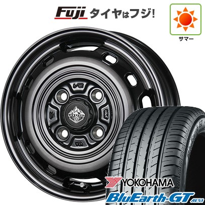 【新品国産車用4穴100】 夏タイヤ ホイール4本セット 175/65R14 ヨコハマ ブルーアース GT AE51 トピー ランドフット XFG 数量限定 5J 14インチ(送料無料)