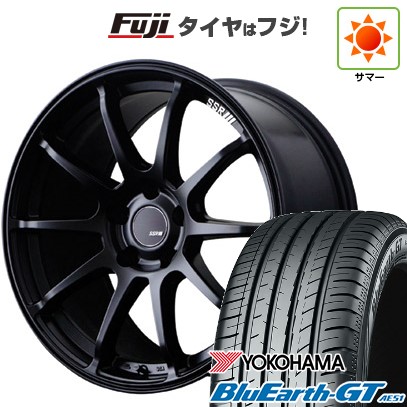 【新品国産車用5穴100】 夏タイヤ ホイール4本セット 215/45R17 ヨコハマ ブルーアース GT AE51 SSR GT GTV02 7J 17インチ(送料無料)|フジ スペシャルセレクション