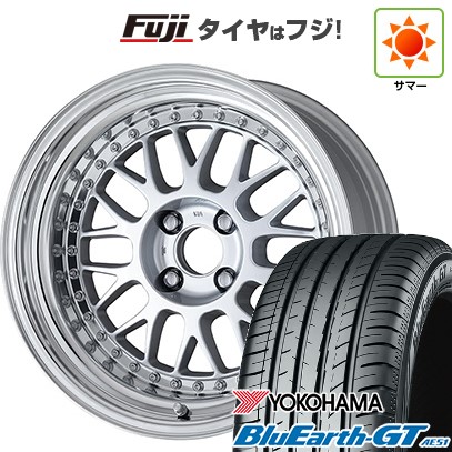 【新品国産車用5穴114.3】 夏タイヤ ホイール4本セット 205/65R16 ヨコハマ ブルーアース GT AE51 WORK ワーク マイスター M1 3P 7J 16インチ(送料無料)