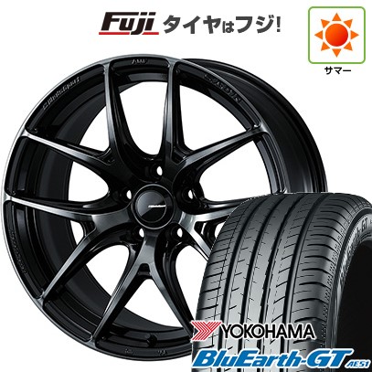 【新品】ライズ/ロッキー（ハイブリッド） 夏タイヤ ホイール4本セット 195/60R17 ヨコハマ ブルーアース GT AE51 WEDS ウェッズスポーツ SA-01R 7J 17インチ(送料無料)｜フジ スペシャルセレクション