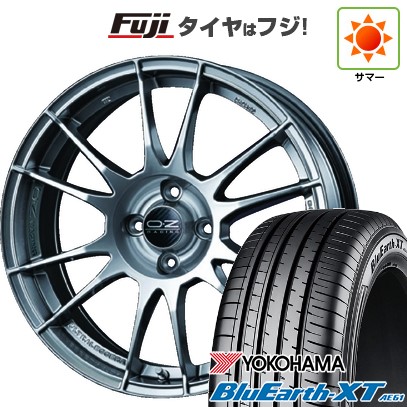 【新品】ライズ/ロッキー(ガソリン) 夏タイヤ ホイール4本セット 195/60R17 ヨコハマ ブルーアース XT AE61 OZ ウルトラレッジェーラ 7J 17インチ(送料無料)