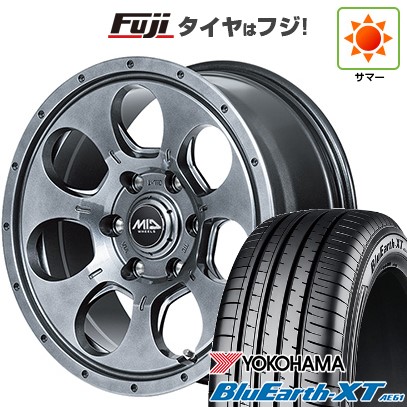 【新品】ヤリスクロス 夏タイヤ ホイール4本セット 205/65R16 ヨコハマ ブルーアース XT AE61 MID WHEELS マッドエージェント 7J 16インチ(送料無料)