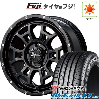 【新品】ヤリスクロス 夏タイヤ ホイール4本セット 205/65R16 ヨコハマ ブルーアース XT AE61 MID WHEELS NITRO POWER H6 スラッグ 7J 16インチ(送料無料)