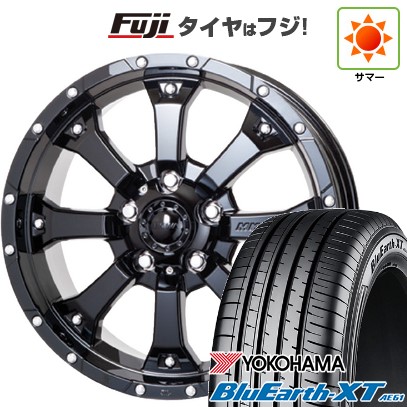 【新品】ヤリスクロス 夏タイヤ ホイール4本セット 205/65R16 ヨコハマ ブルーアース XT AE61 トライスター MKW MK-46 7J 16インチ(送料無料)